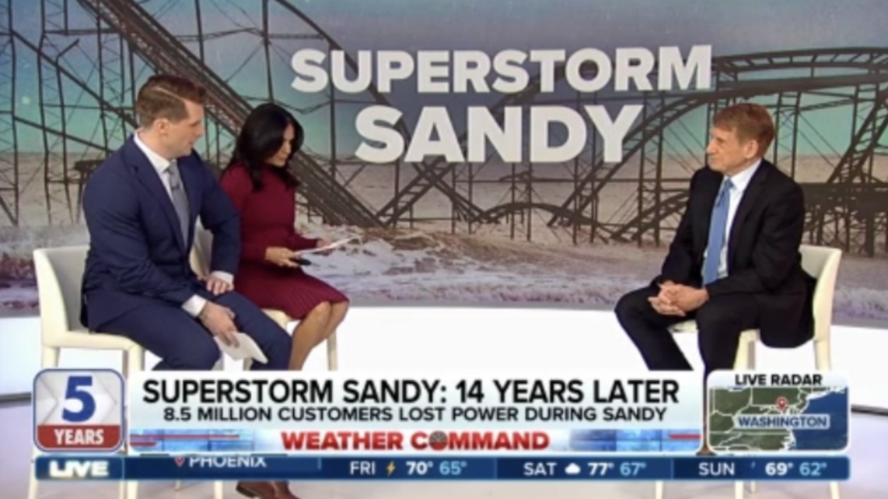 14 years after Superstorm Sandy, FOX Weather hurricane specialist Bryan ...