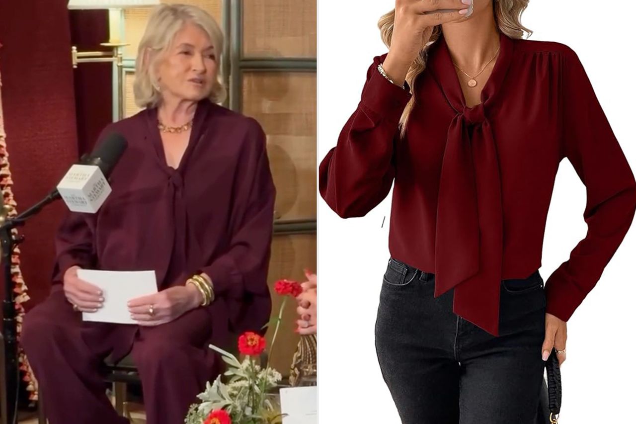 Martha Stewart’s fall blouses are the easy outfit upgrade that works ...