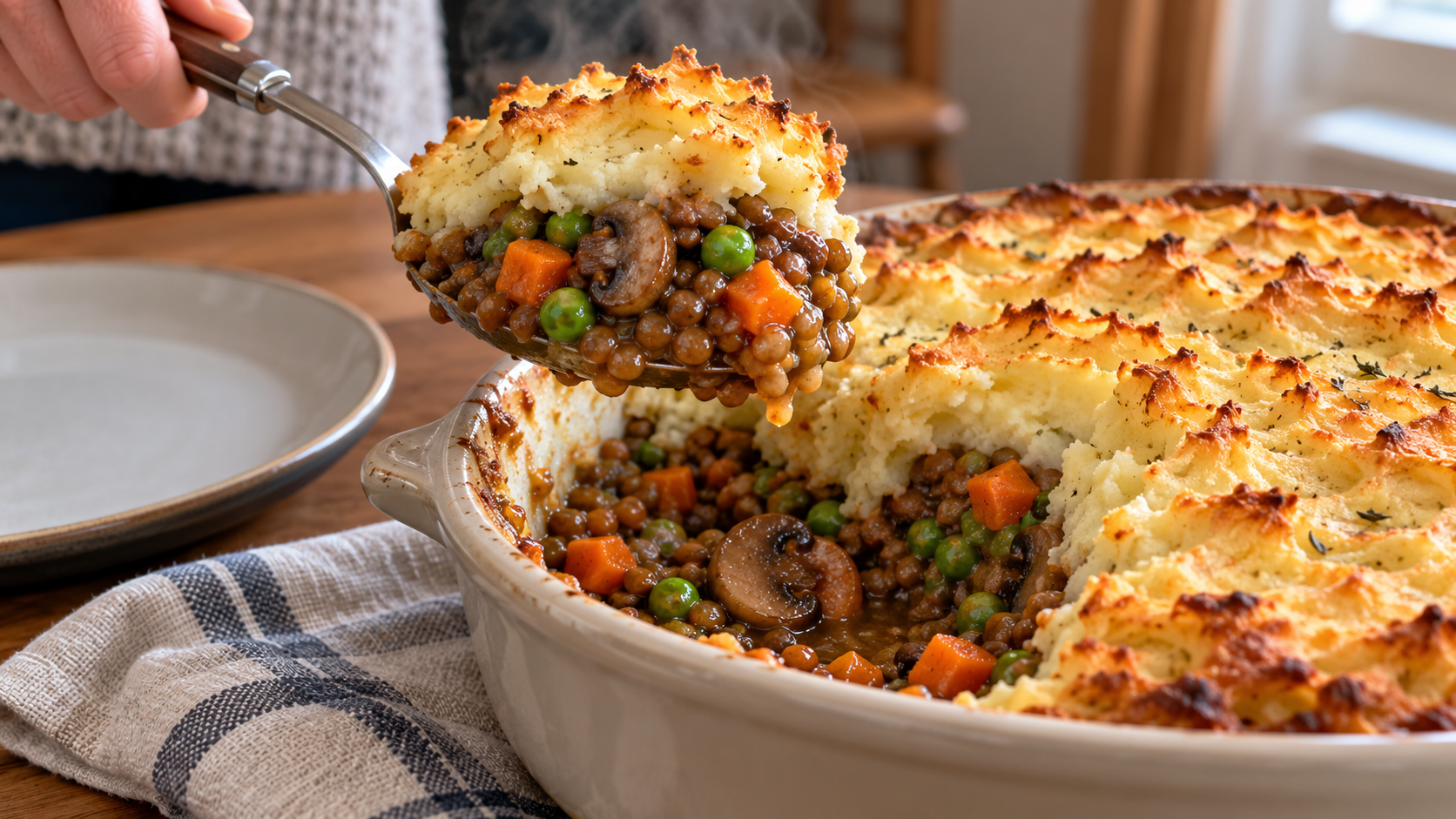 Can a meatless dinner satisfy a Canadian comfort food craving?