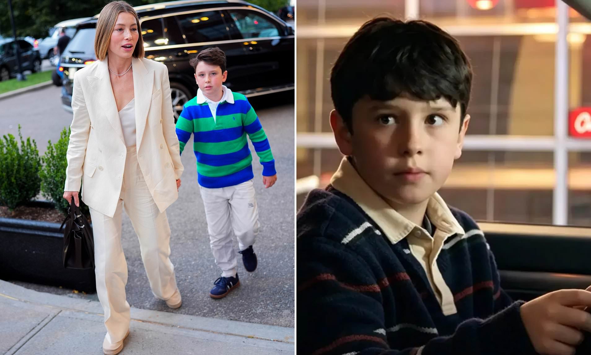 Jessica Biel claims she won't let her son, 11, benefit from nepotism ...