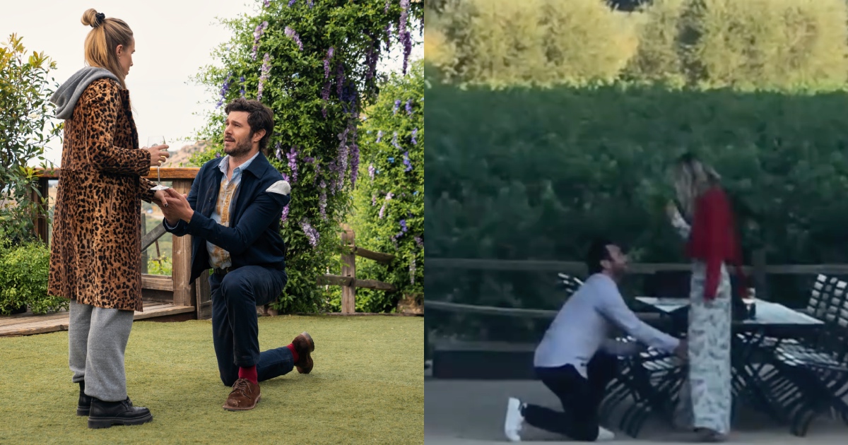 'Nobody Wants This' engagement scene was inspired by creator Erin ...