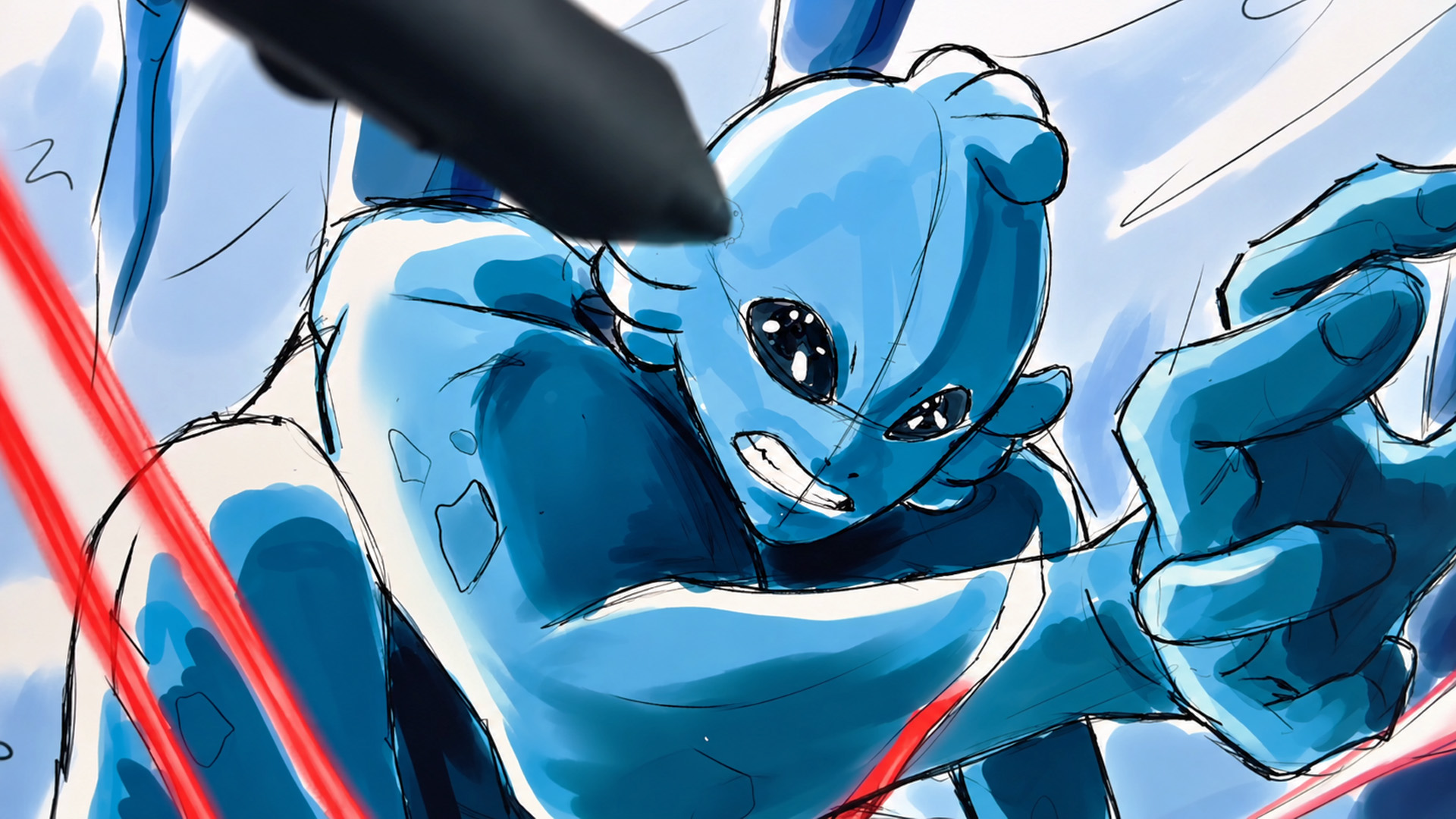 Learning digital art in 1 week using professional drawing tablet