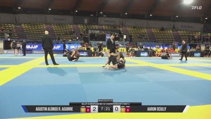 Aaron Scully vs Agustin Alonso R Aguirre 2026 IBJJF European NoGi