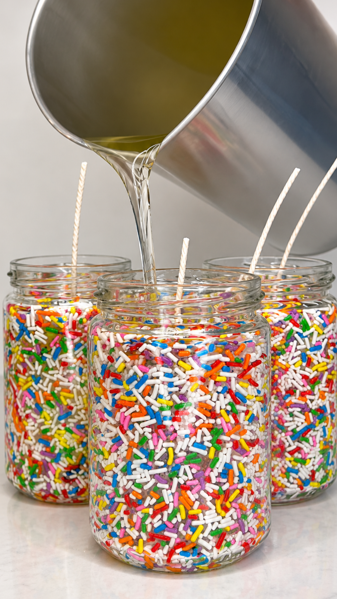 Creative techniques for making colorful birthday cake candles
