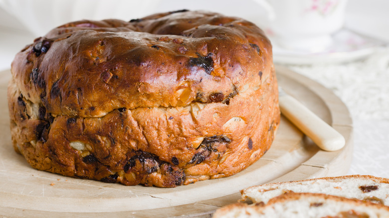 The Irish fortunetelling bread traditionally served on Halloween
