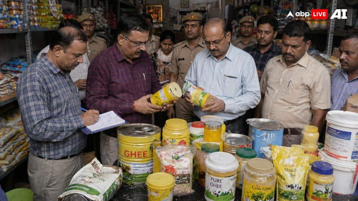 221 kg adulterated ghee seized in Delhi, one held