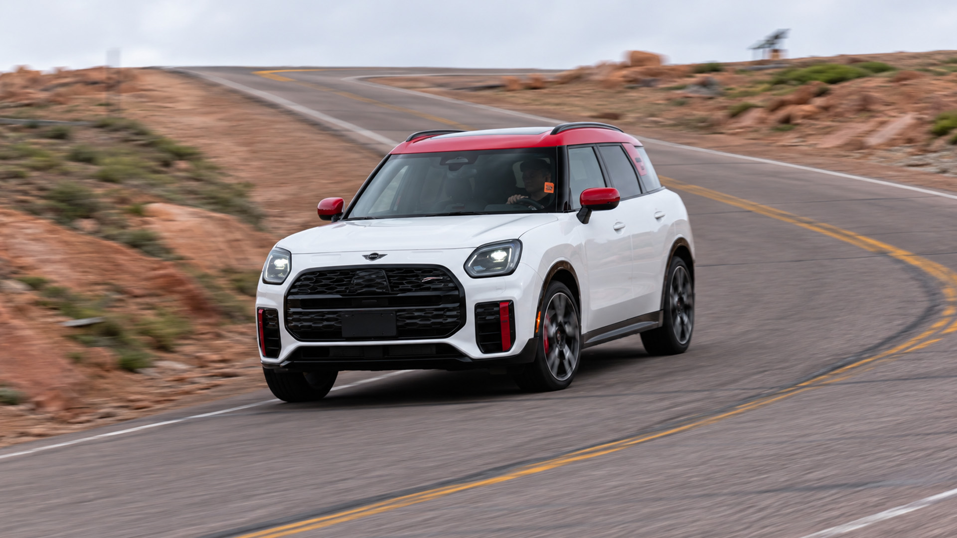 How good is the Mini Countryman JCW driving through mountain bends?