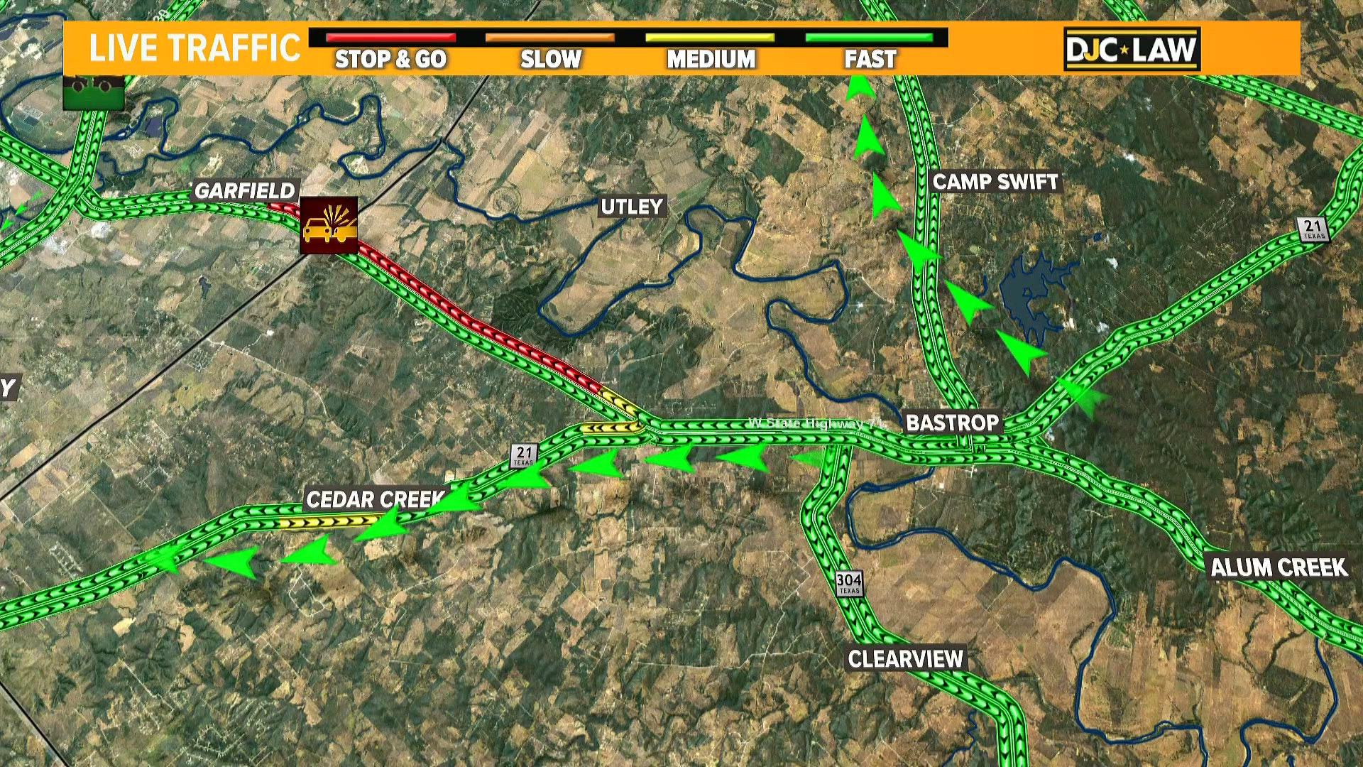 Crash prompts closure early Thursday along State Highway 71 at Tucker ...