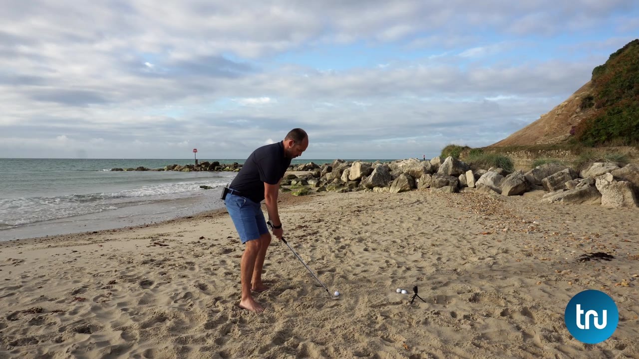 Bunker shots: How to move the sand instead of digging down