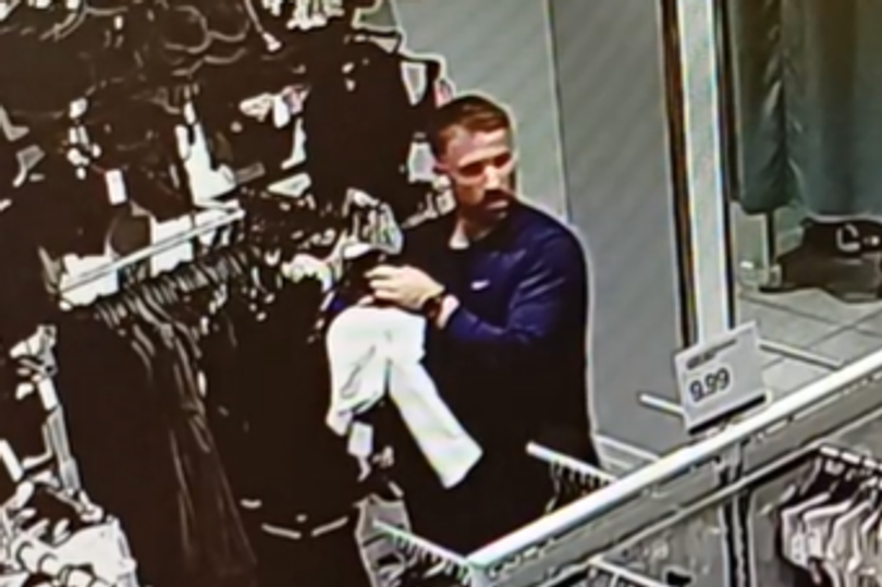 Man in women's lingerie shop wanted after inappropriate photos taken in ...
