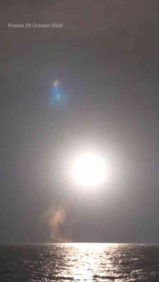 Russia releases footage of nuclear-capable missile test