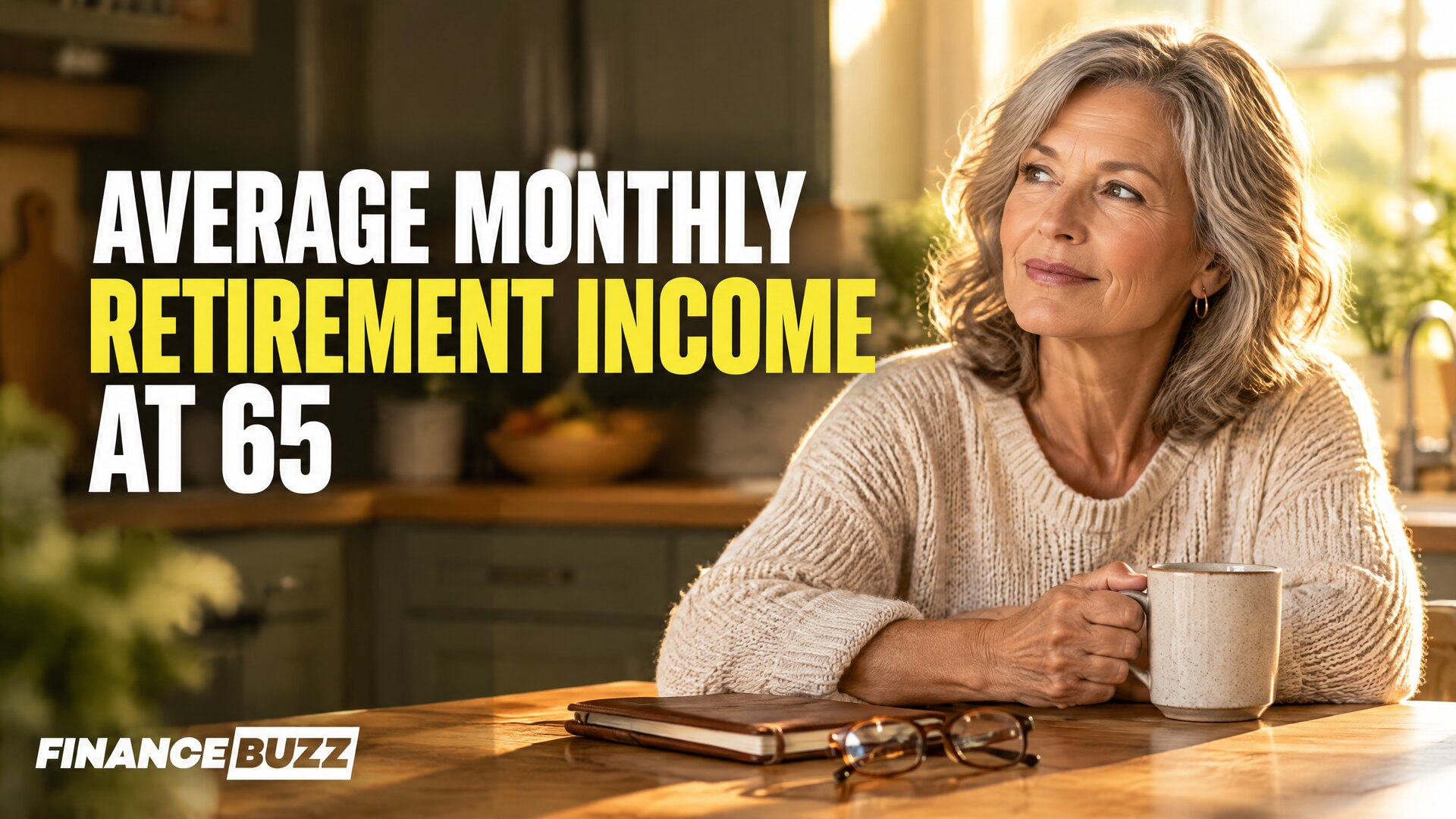 Here's the average monthly retirement income for 65-year-old Americans