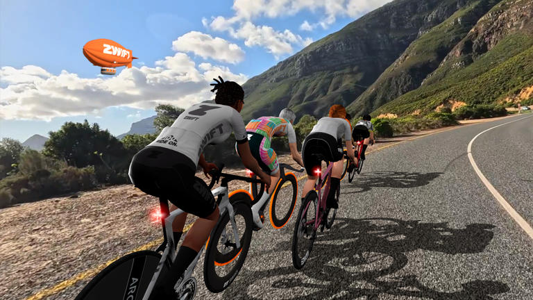 I tried Zwift's new premium tier with AI coaching and augmented reality ...