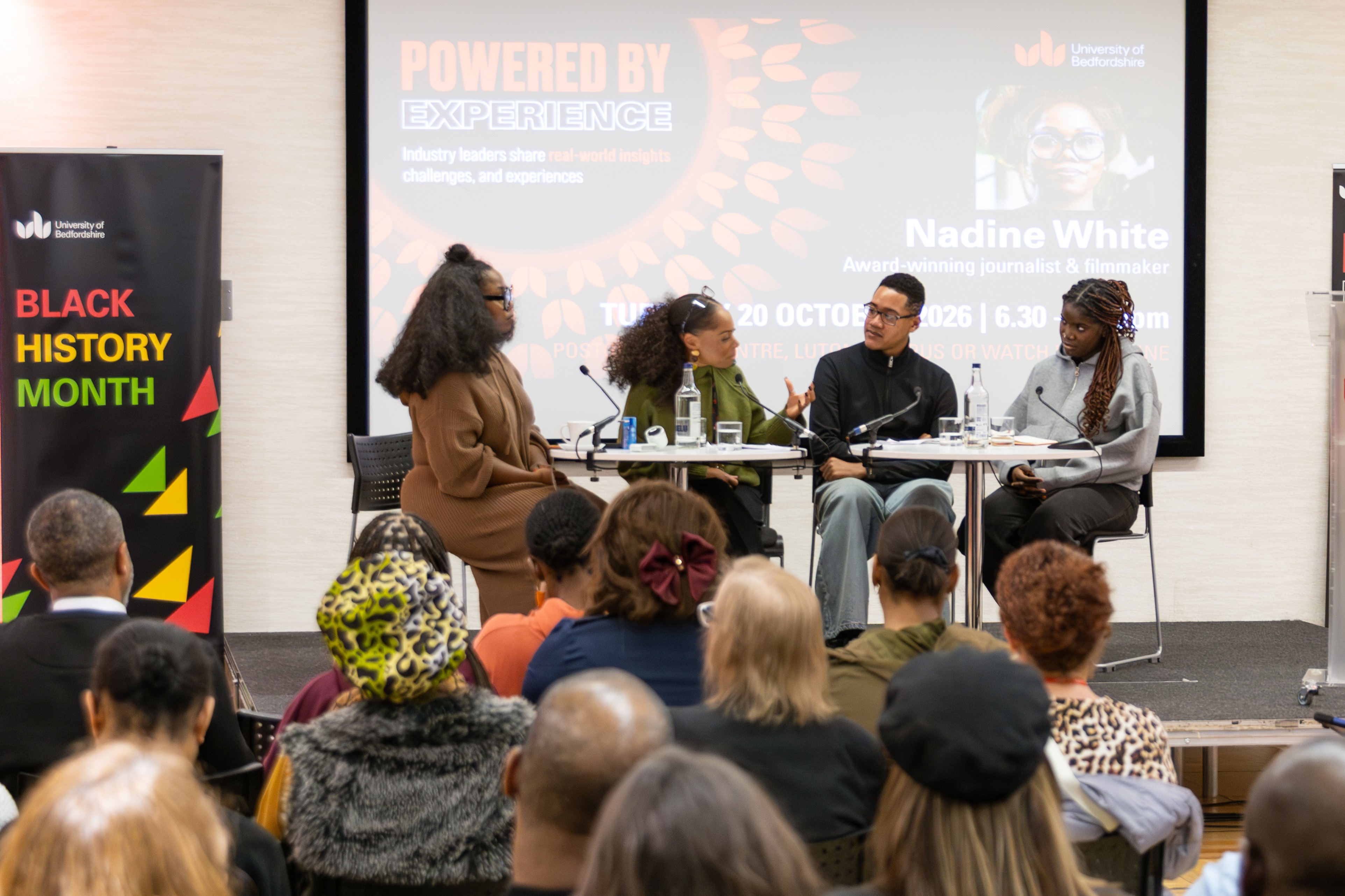 Journalist Nadine White inspires audience at Black History Month public ...