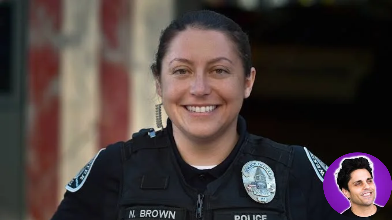 A police officer claimed she couldn't look at computer screens ...