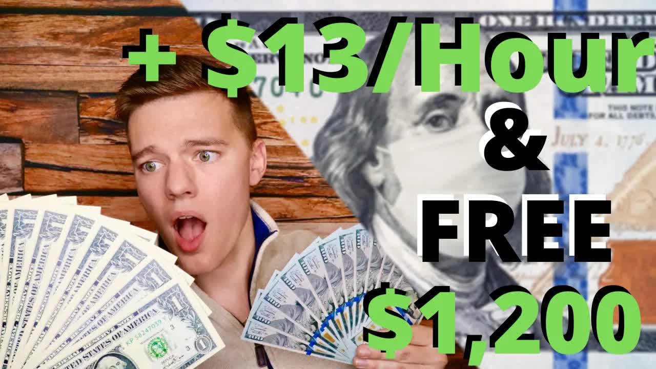 Second $1,200 stimulus check + $13/hour raise | Stimulus check round-two