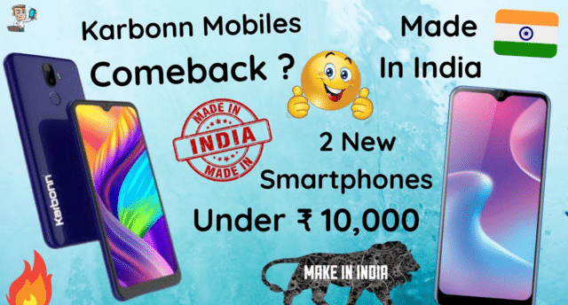 Karbonn smartphone: Karbonn returns after 15 years, brings new ...
