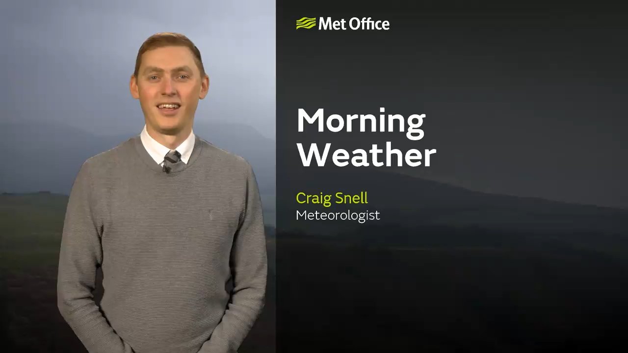 Met Office Monday morning weather forecast 23/02/2026
