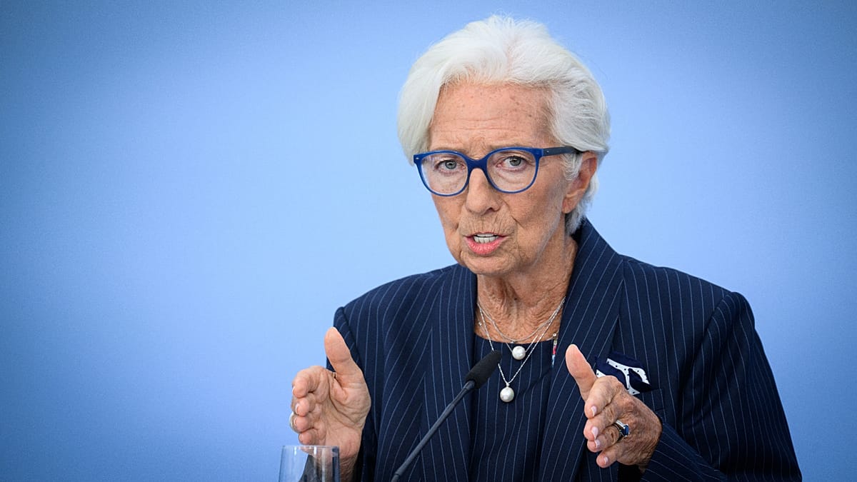 ECB holds rates at 2.5% as Lagarde announces early exit with inflation ...
