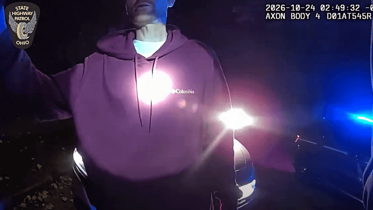 Watch: Suspected impaired driver nearly hits Ohio troopers during ...