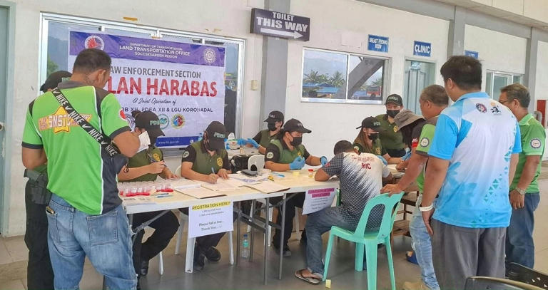 Undas: Bus driver tests positive in 'Oplan Harabas' in South Cotabato