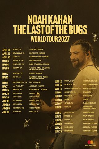 Noah Kahan announces massive global stadium shows for 2027: 'Mind blown ...
