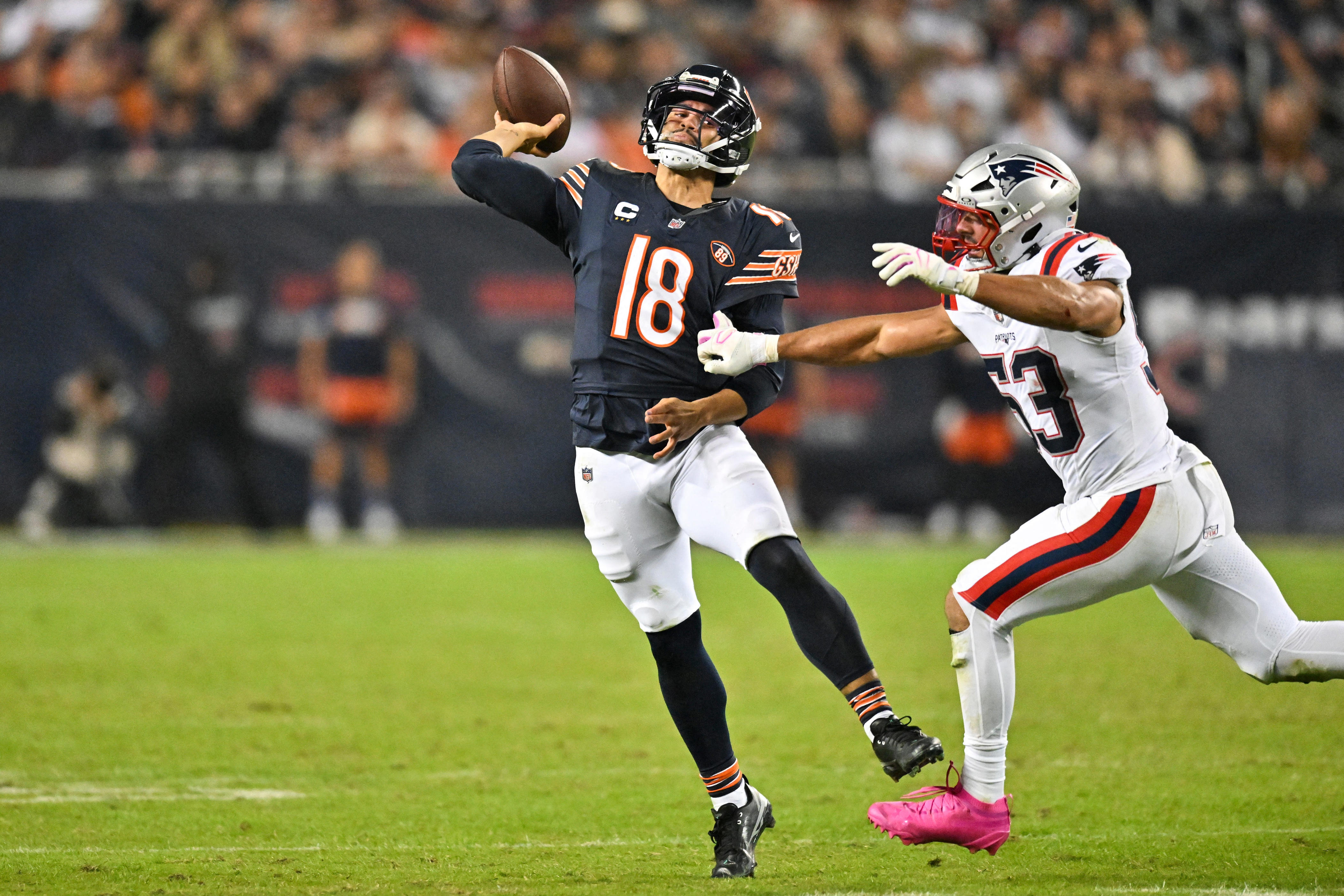 Caleb Williams is a top-10 NFL quarterback, Sam Darnold has work to do