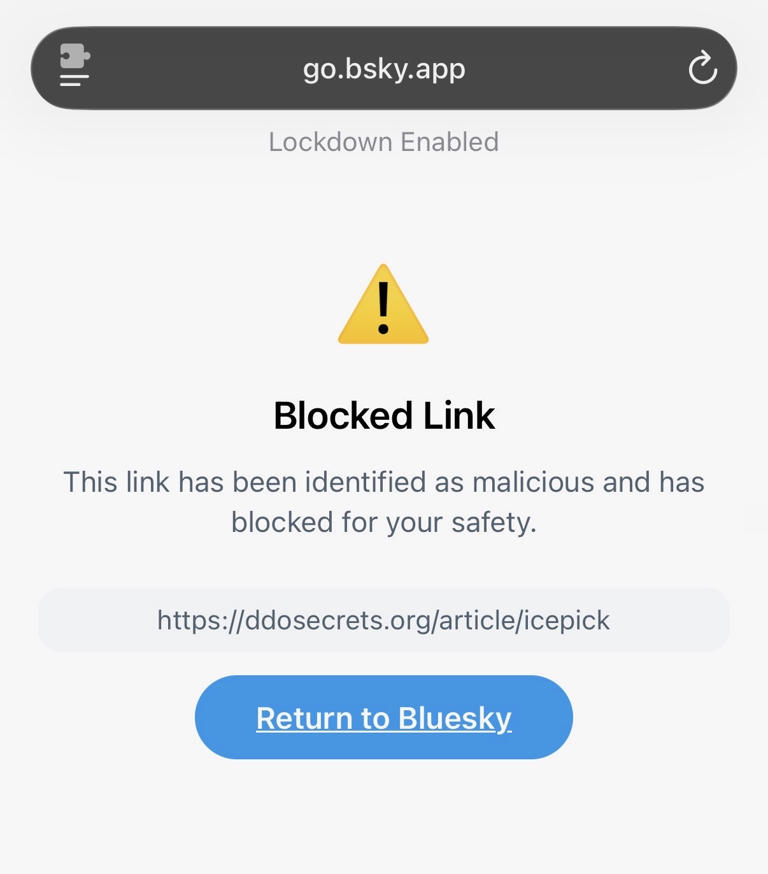 Bluesky blocks links to leaked DHS employee data as government seeks ...