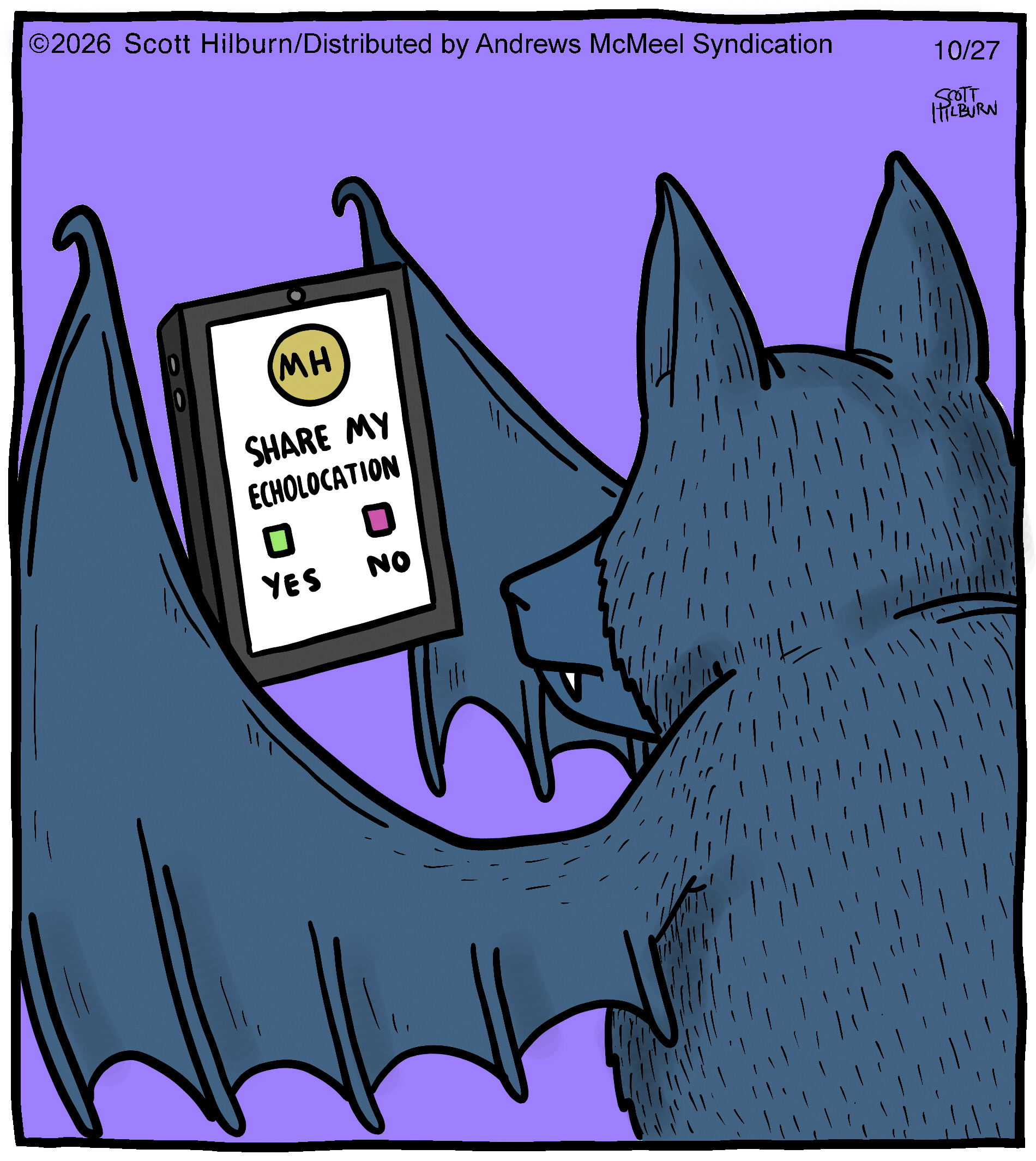 The Argyle Sweater by Scott Hilburn