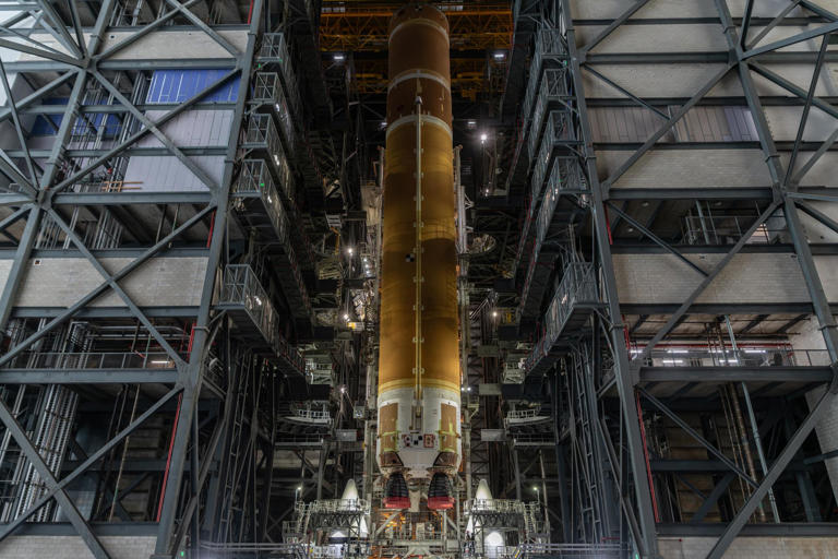 NASA’s Artemis III moon rocket just reached a major milestone at ...