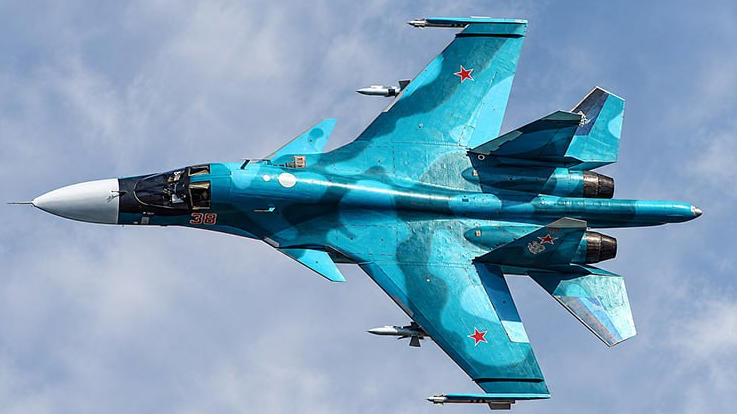 Ukrainian intelligence reveals the size of Russia's Su-34 fighter ...