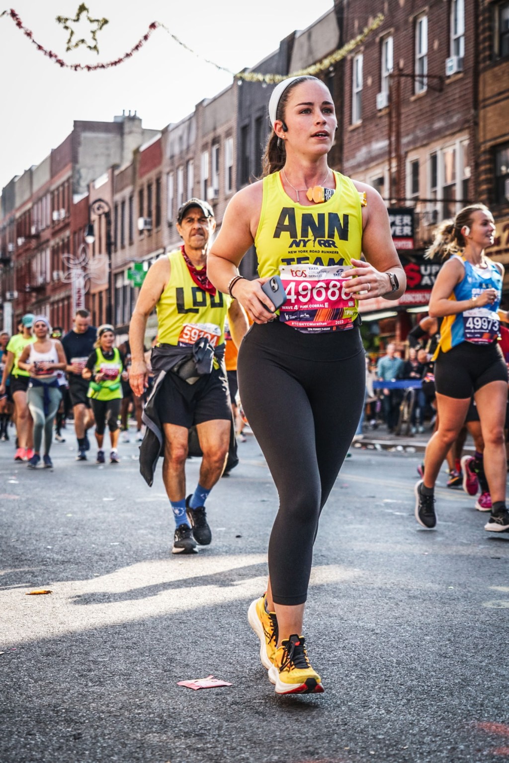 This is where most NYC Marathon runners rip off their bibs: 'a low point'
