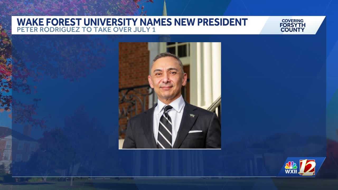 Wake Forest will inaugurate Peter Rodriguez Friday at Wait Chapel