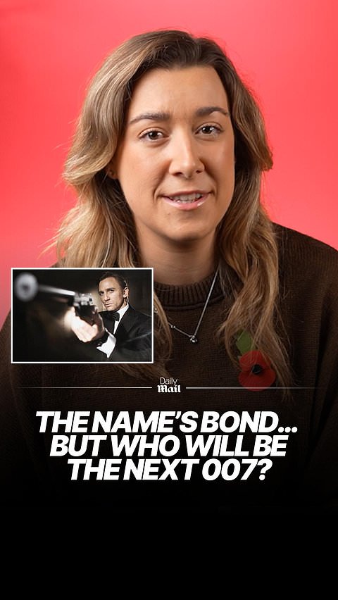 The name’s Bond... but who will be the next 007?