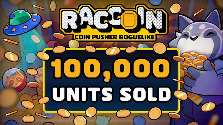 Après avoir conquis 100 000 joueurs PC, le délirant Raccoin, mélange de ...