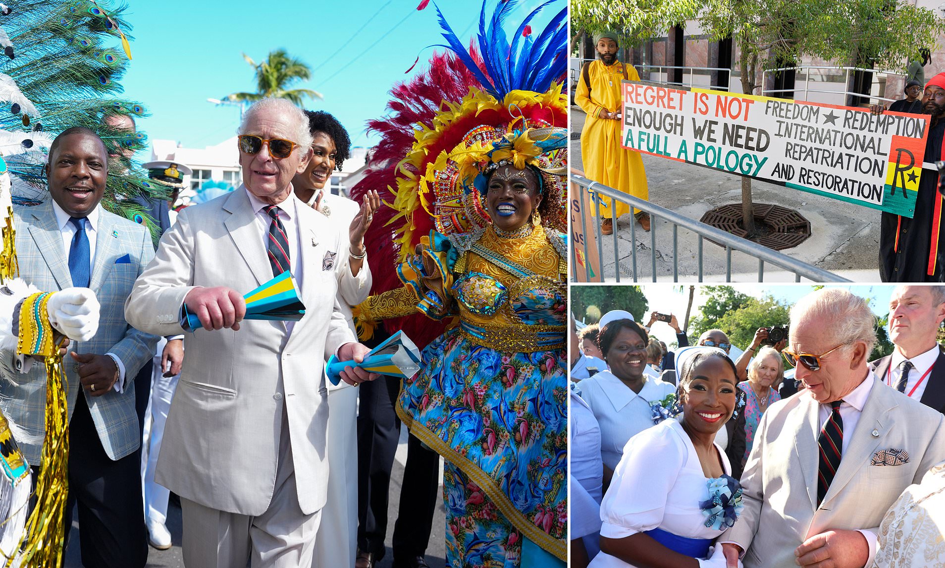 King Charles has moves! Monarch's dancing delights Bahamas despite calls for slavery apology