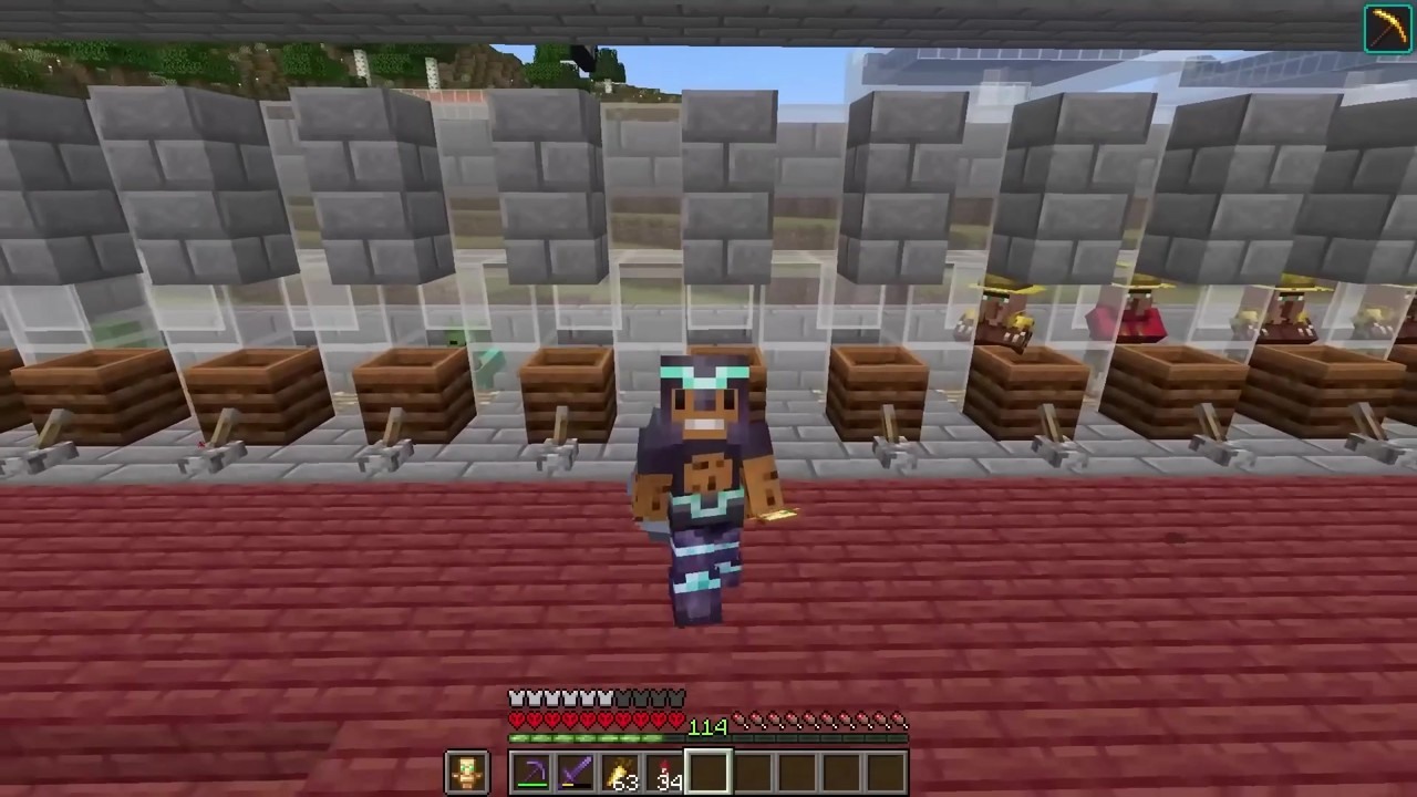 Acookiegod expands villager pods for a million Minecraft cookies