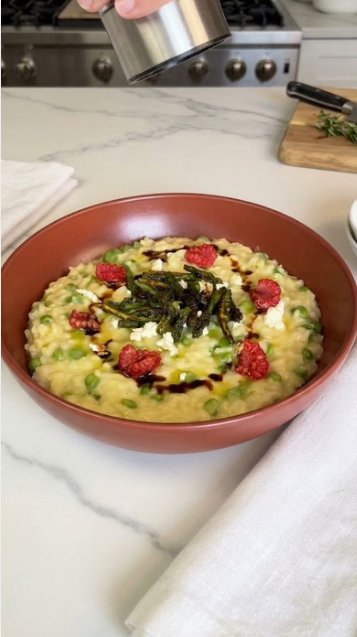 This Italian risotto offers a delicious twist on tradition