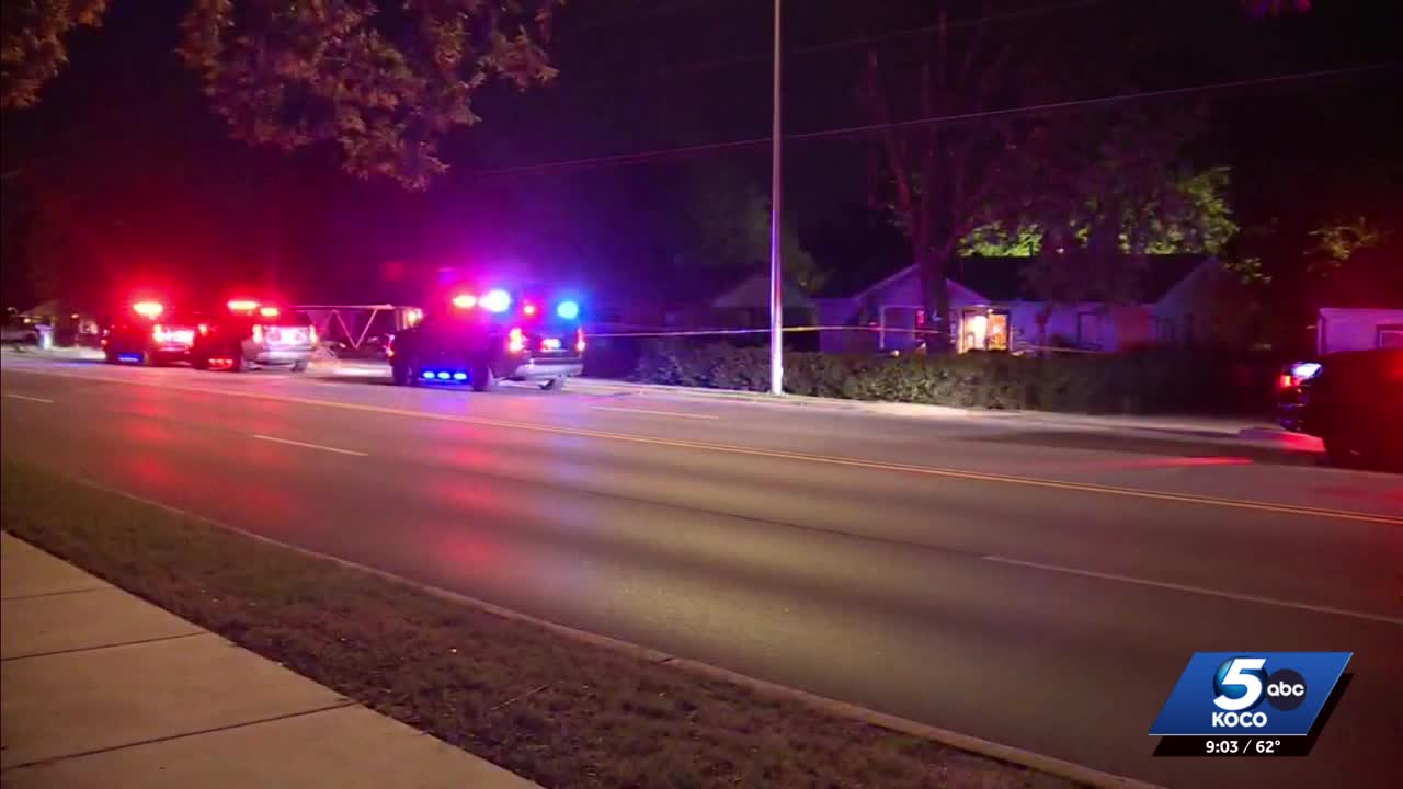 Police search for suspect after woman shot in Midwest City neighborhood