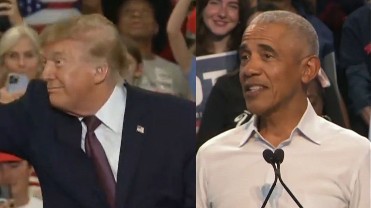 Eye opener: Trump, Obama trade rally jabs