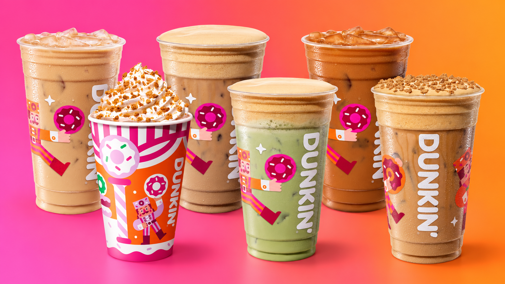 Dunkin' just revealed 10 holiday drinks coming Nov. 4, including the ...
