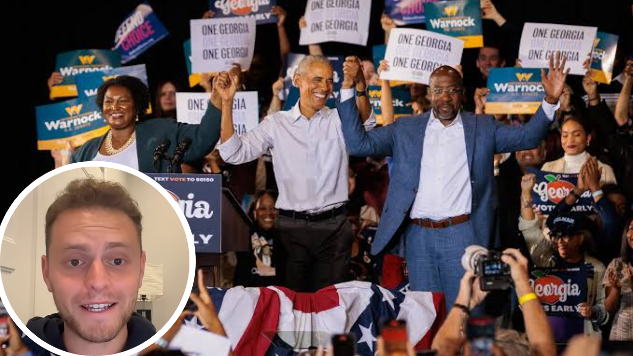 Barack Obama draws reportedly over 10,000 people in Georgia - Donald ...