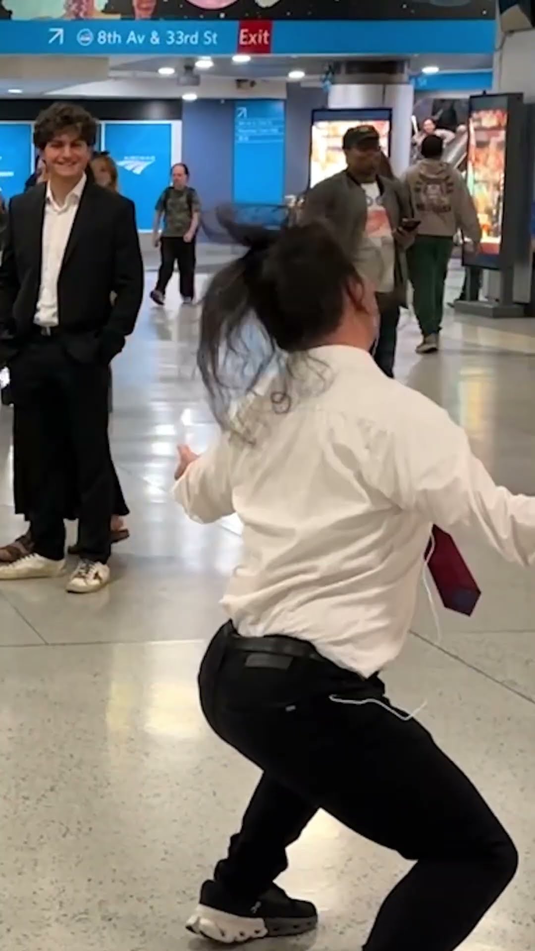 They denied my request, so I danced instead