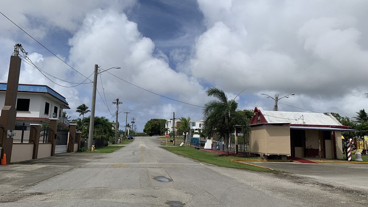 A magnitude 5.4 shock broke 101 kilometers beneath the sea near Guam