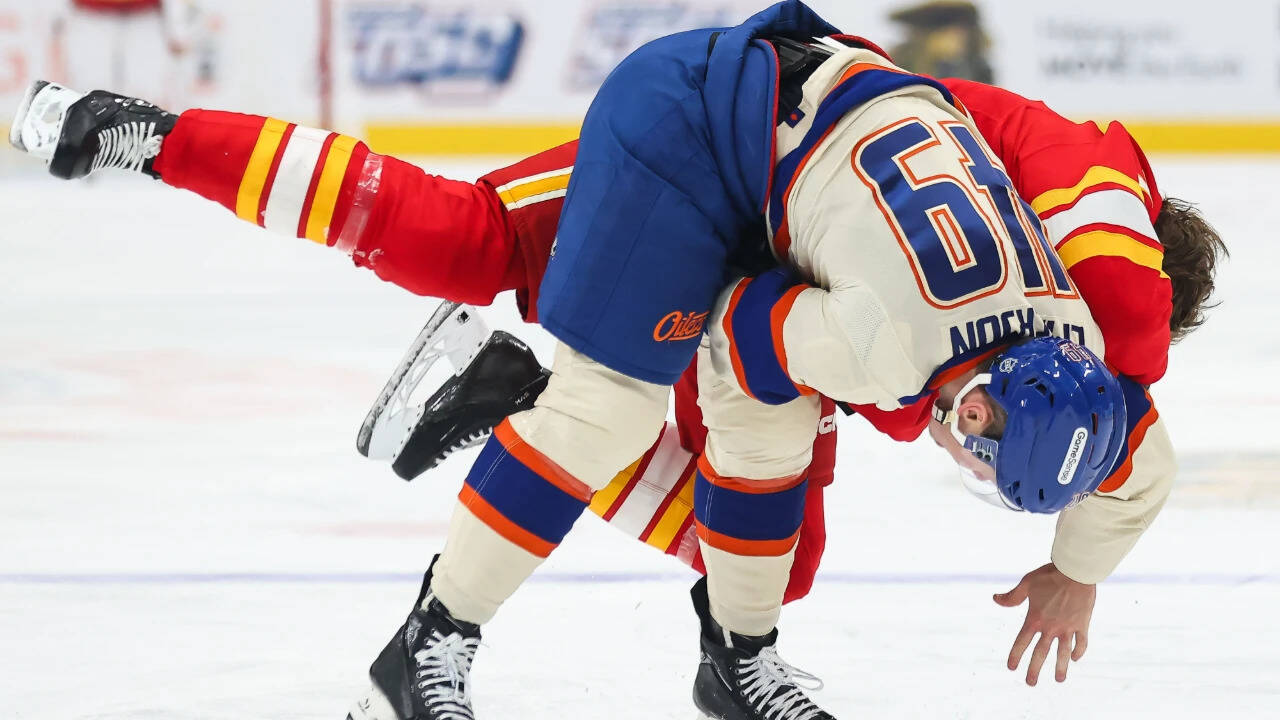 Latest Battle of Alberta showdown? Why Ty Emberson and Brennan Othmann ...
