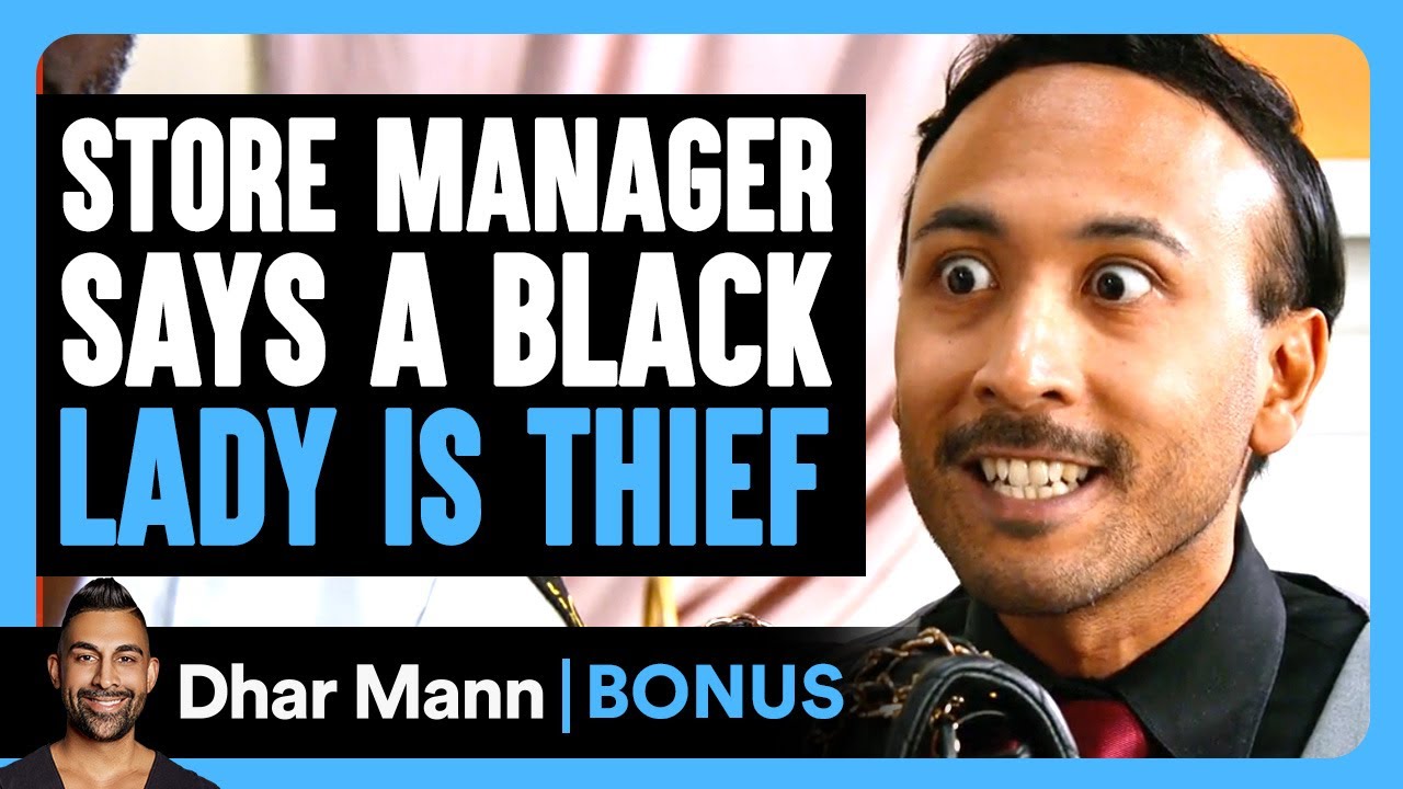 Store manager says a black lady is a thief!