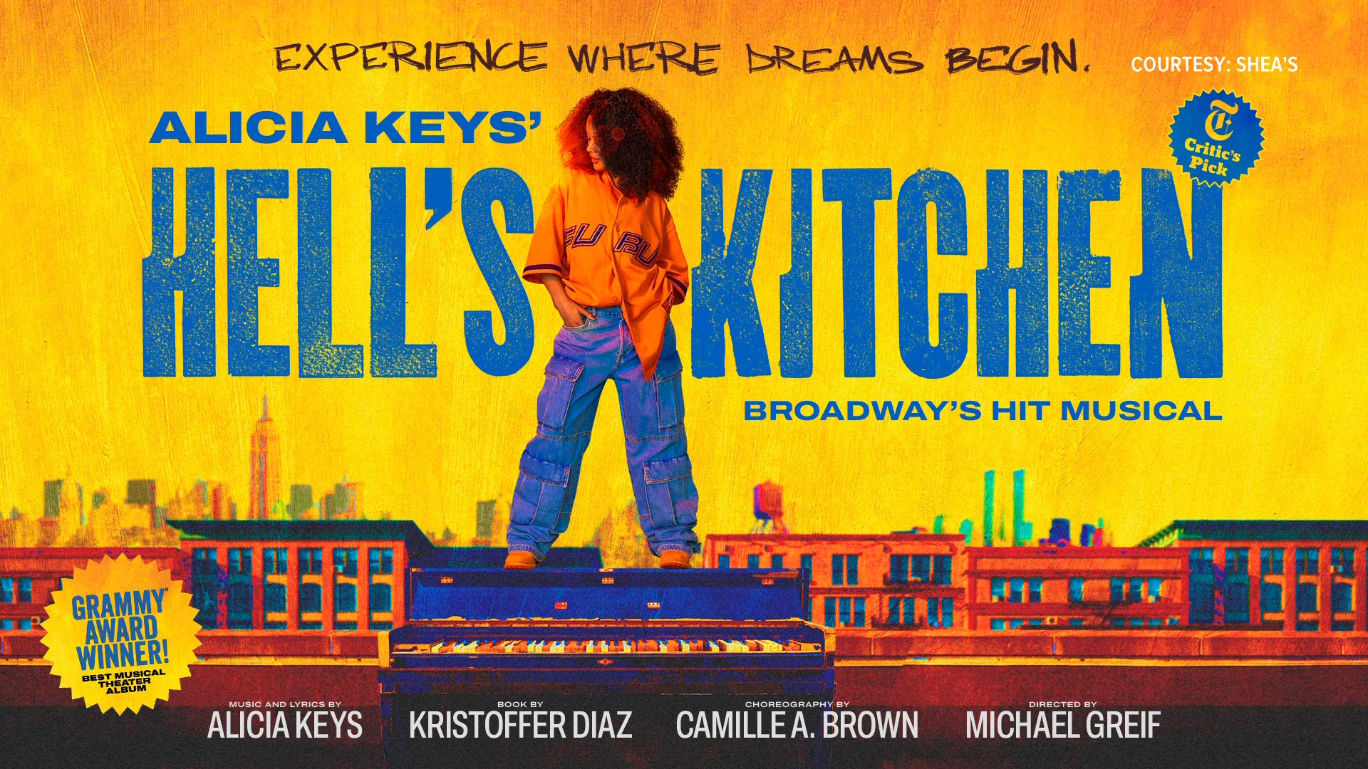 Alicia Keys 'Hell's Kitchen' comes to Shea's stage
