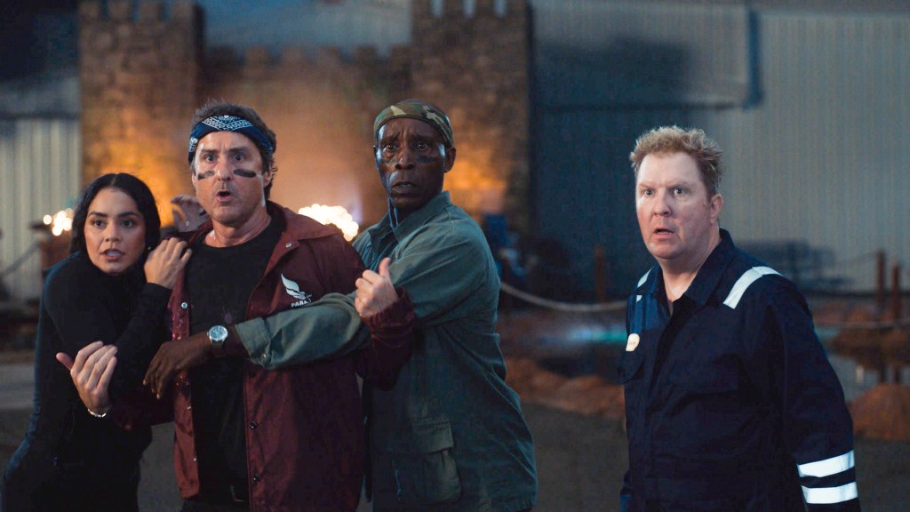 Luke Wilson, Vanessa Hudgens R-rated comedy first look: 'Mini war'