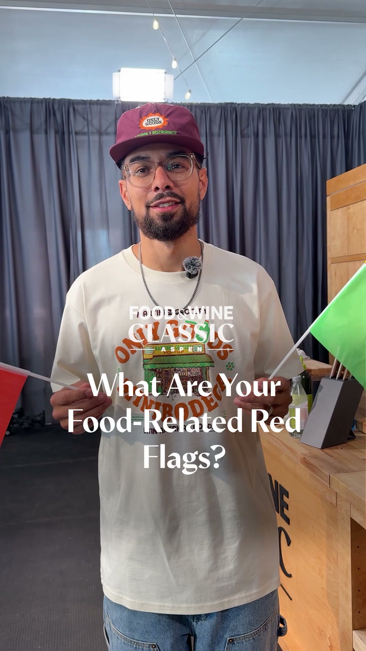 Chef Danny Garcia’s dining red flags and green flags