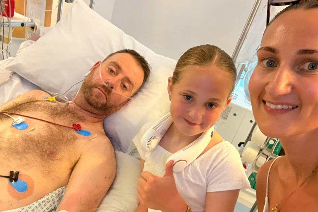 Dad fighting for life after toothache turns into deadly infection